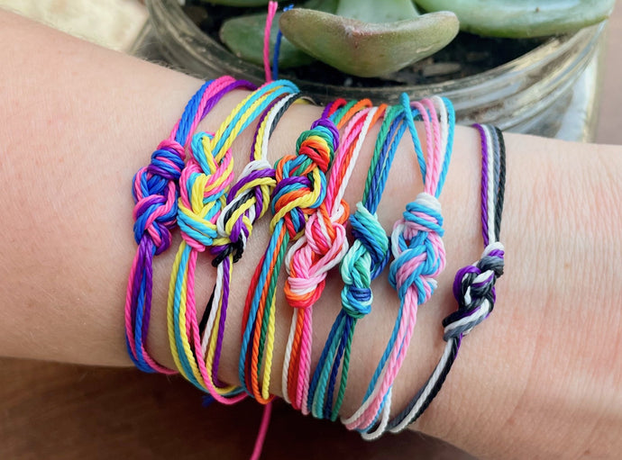 Rainbow Braided Bracelet Lgbt Pride Friendship Handmade Colorful Rope Woven  Bracelets For Women Men Unisex Gift Boho Jewellery